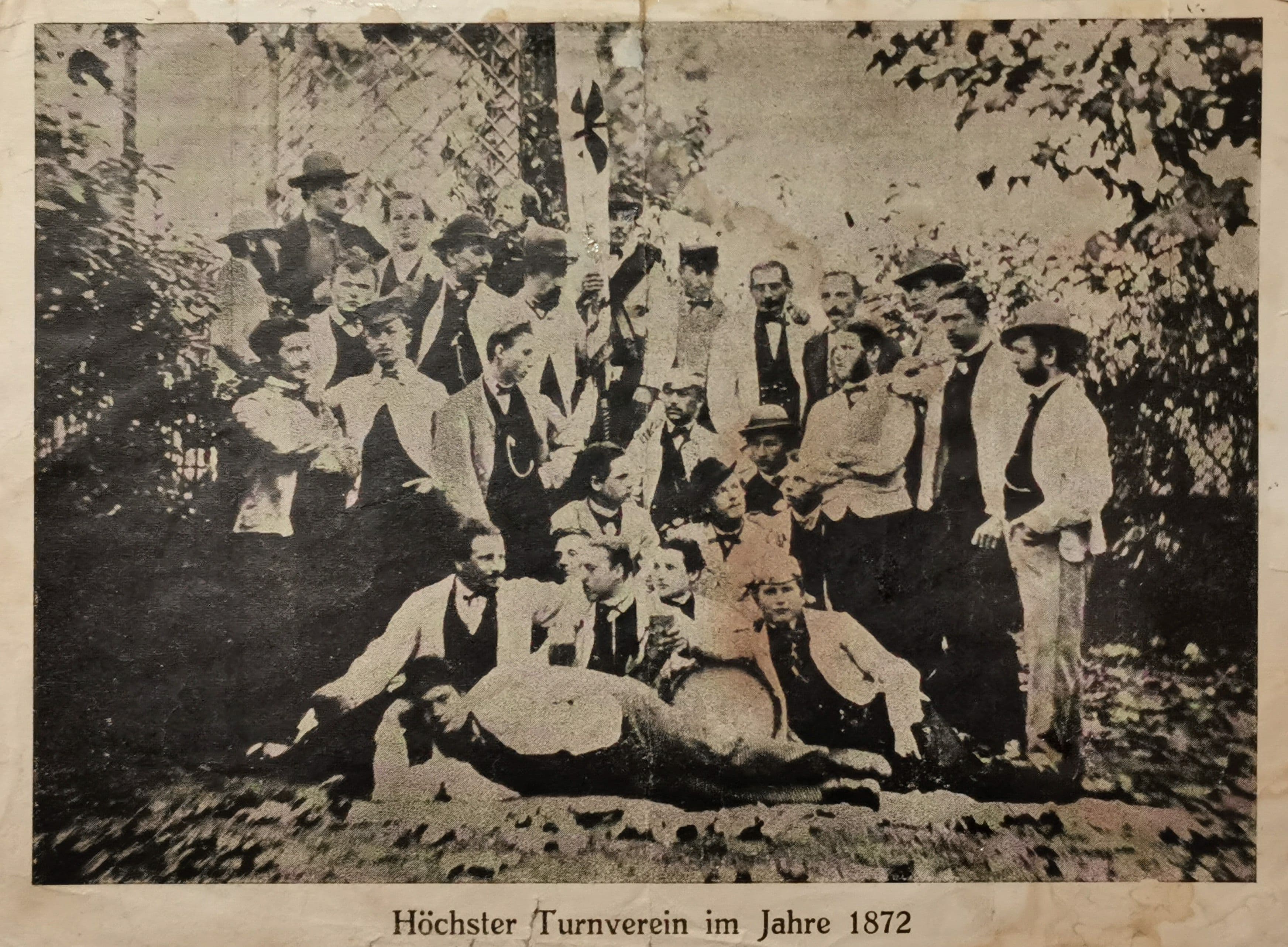 Höchster Turnverein im Jahre 1872